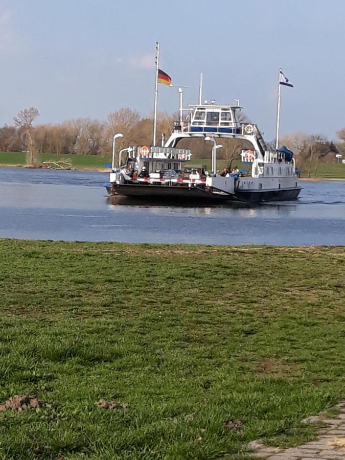 Ferienwohnung An Der Elbe Bleckede Ngoại thất bức ảnh